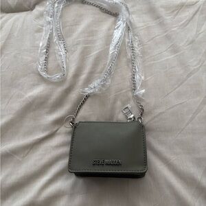 NWOT Steve Madden Olive Card Case Crossbody